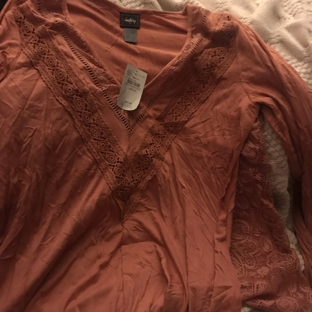 V neck top